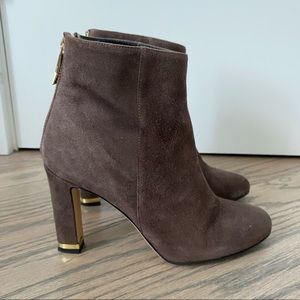 Kate Spade Taupe Suede Boots